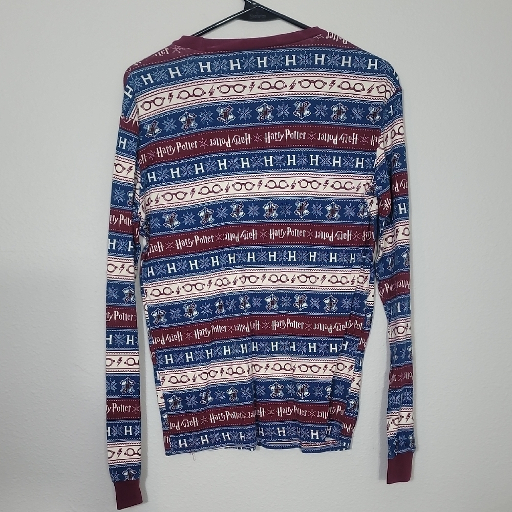 Harry Potter Thermal Long Sleeve Shirt Size S Long Sleeve - Picture 7 of 10